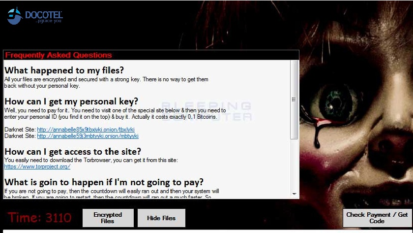 Ransomeware Annabelle, Apakah Lebih Seram Dari Bonekanya? 1