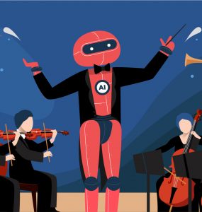 Robot Android Altar 3 Jadi Konduktor di Konser Orkestra 6 Robot Android Altar 3 Jadi Konduktor di Konser Orkestra - Docotel Official Blog
